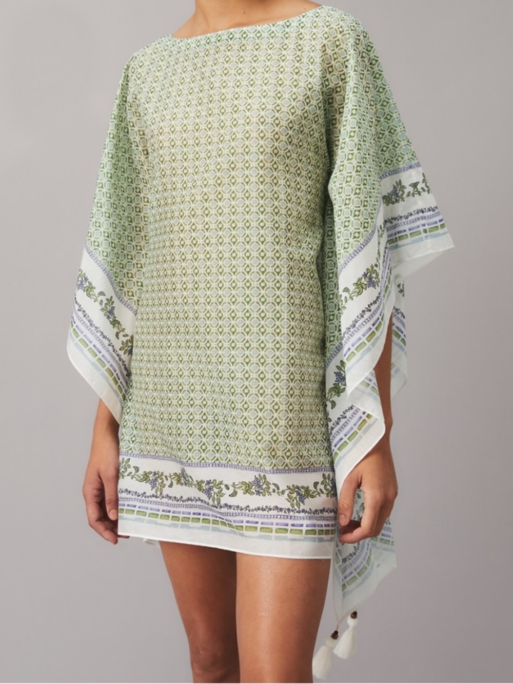 Tory Burch Caftan Top Cover Up Tunic